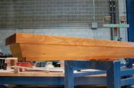 Deodar Cedar Mantle, Dimensions: length: 9.5ft., width: 16in., thickness: 13in